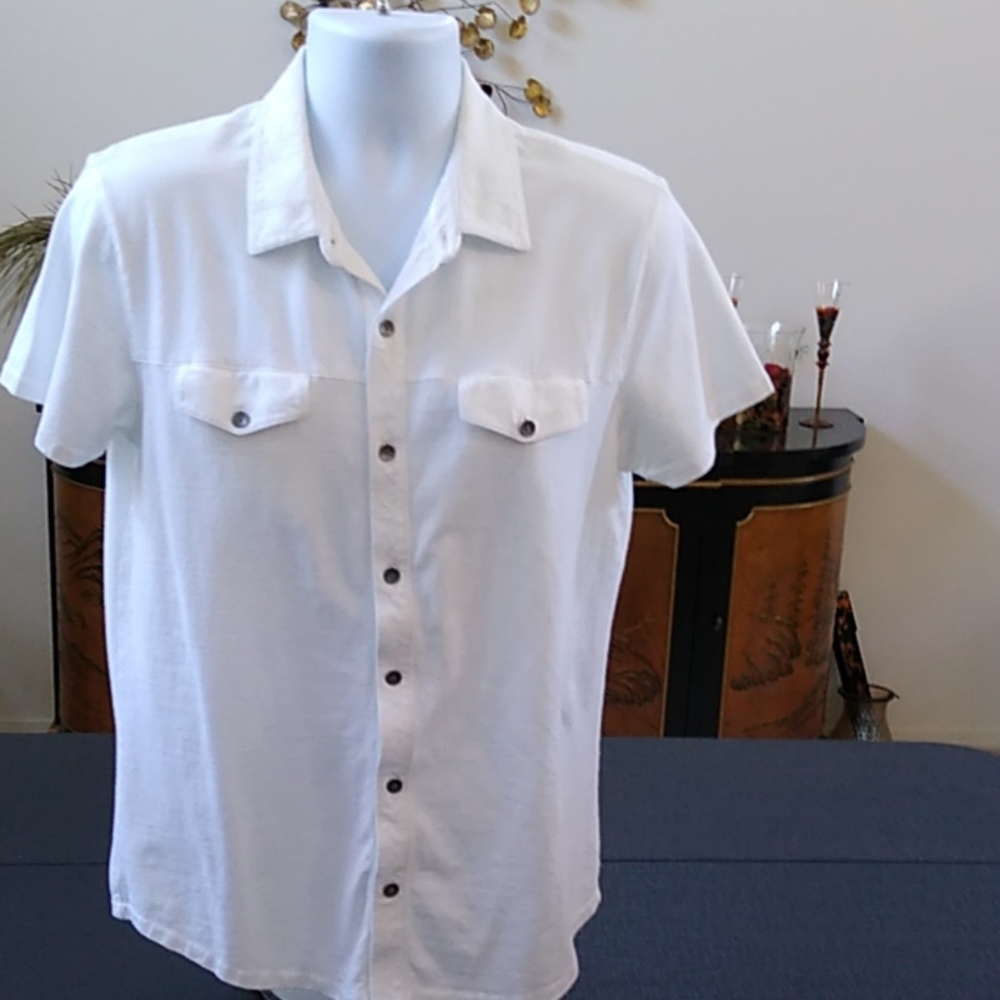 Gap, all cotton short sleeve button down shirt